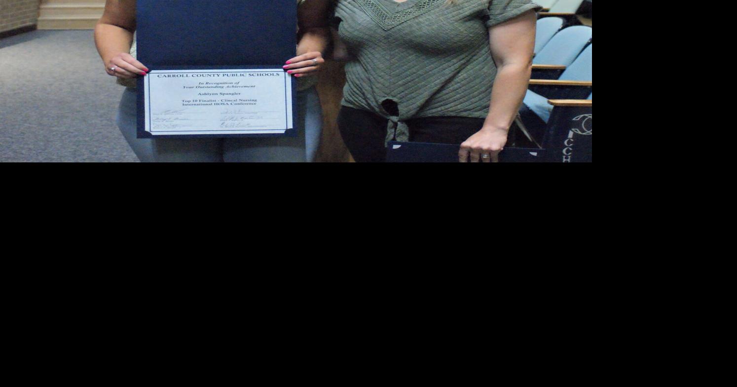 School Board announces monthly honors | News | thecarrollnews.com