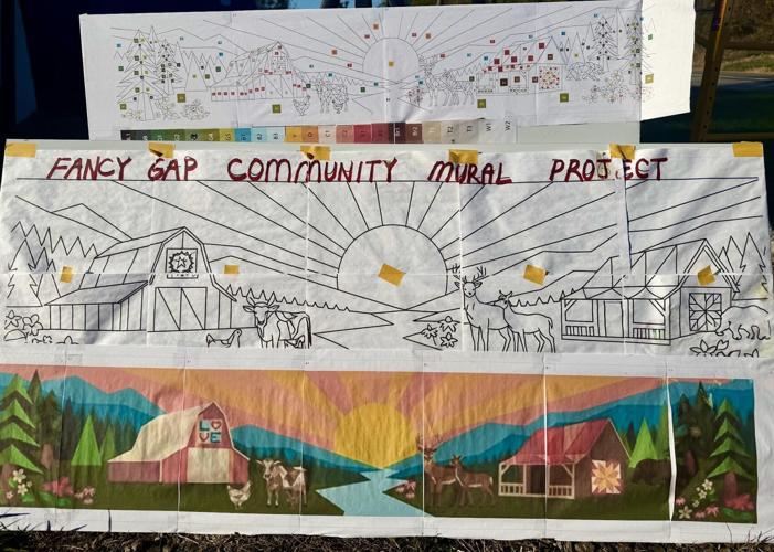 Single Article Virginia’s largest single panel barn quilt mural unveiled in Fancy Gap ...