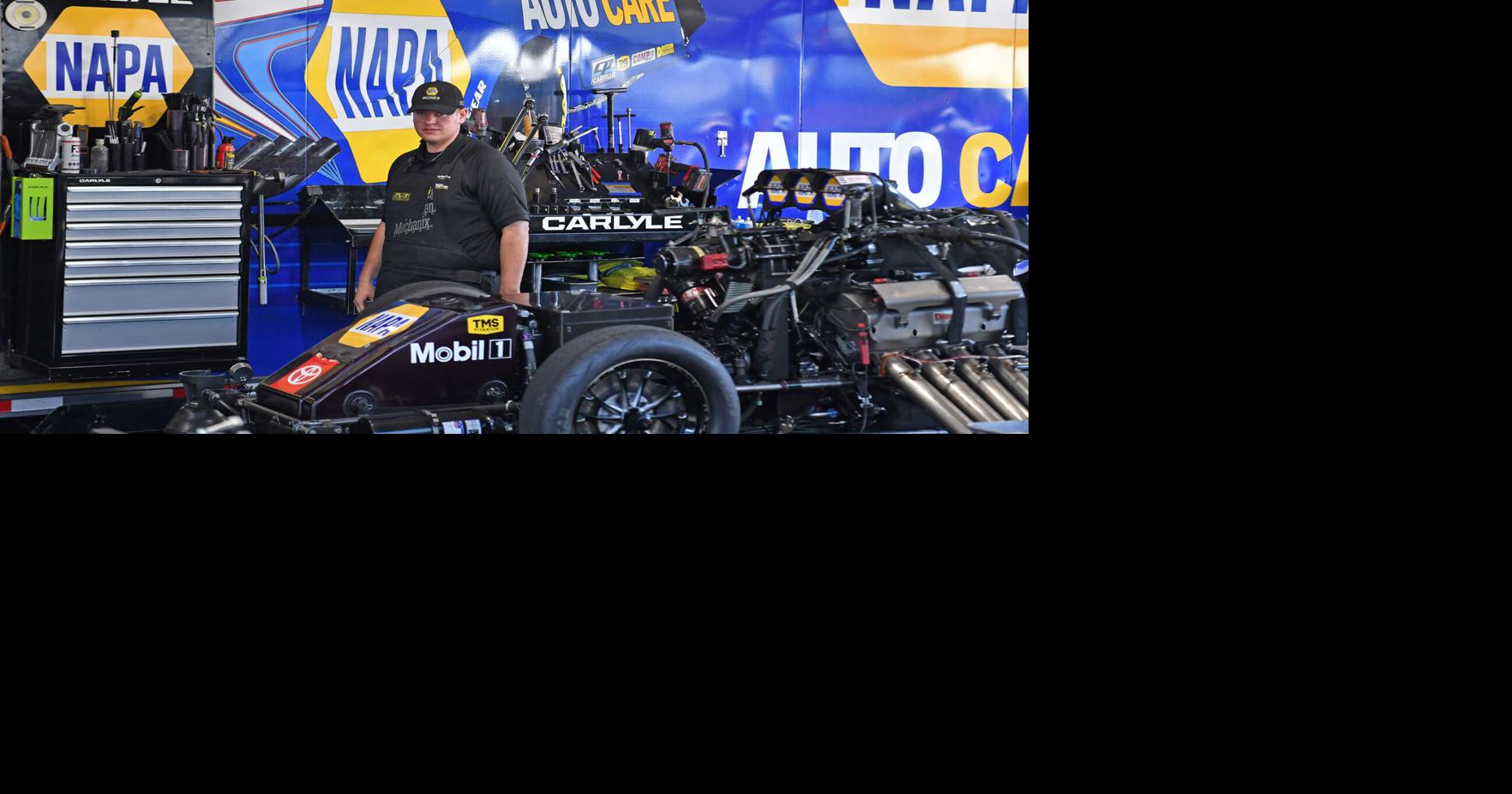Carroll native plays part in record-breaking NHRA win | Highway ...