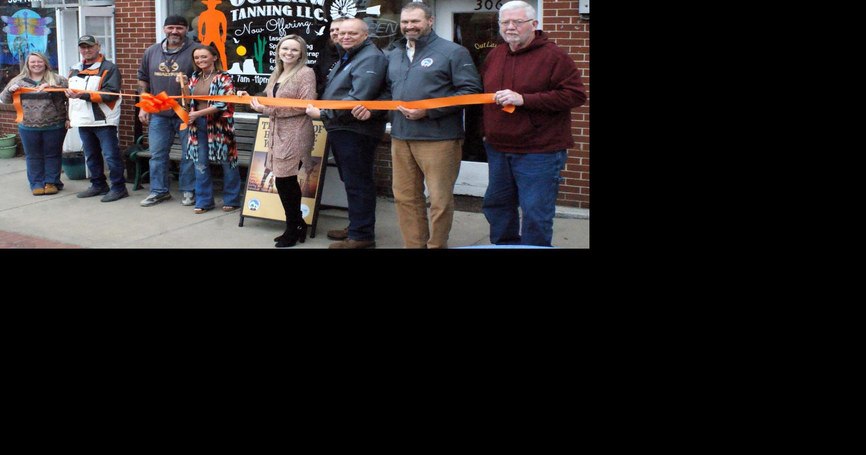 Ribbon cutting held to celebrate opening of Outlaw Tanning | News ...