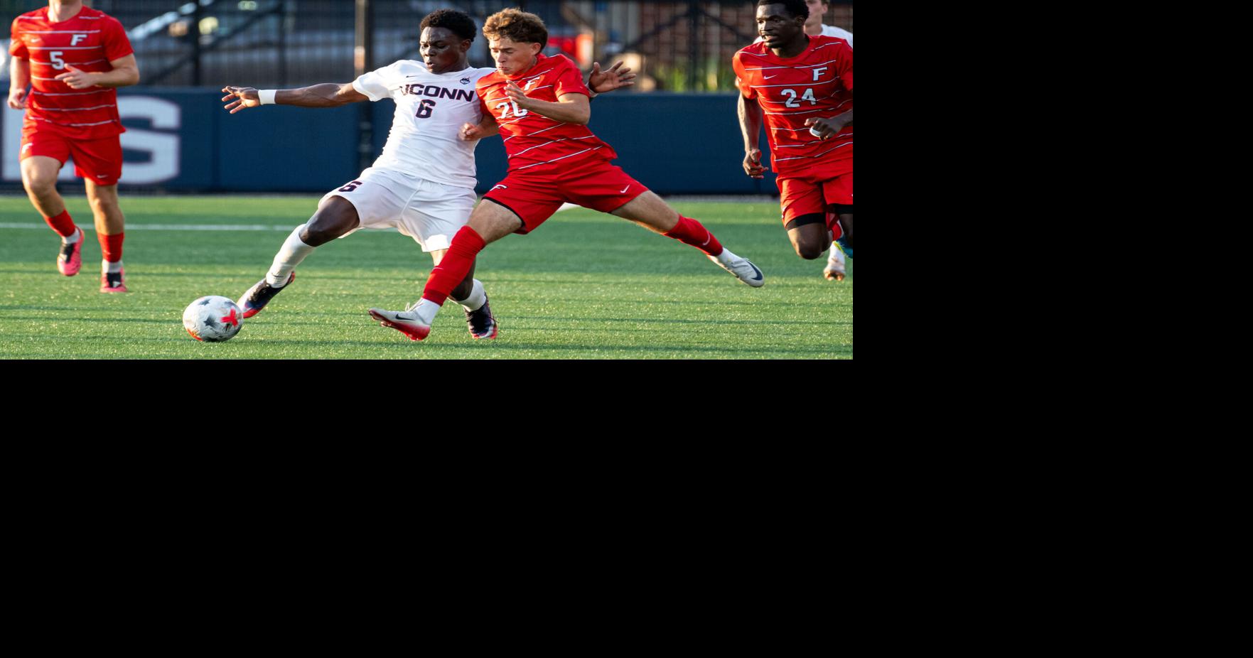 UConn men's soccer second straight home win against Brown 2-1, Eastern volleyball in action Saturday