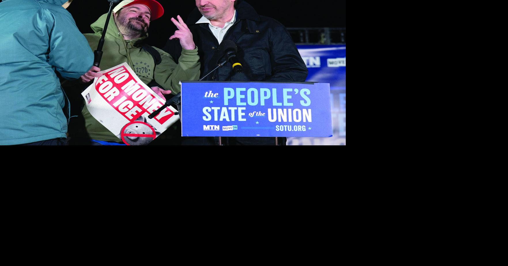 Brooklyn man crashed Murphy speech, now raising money