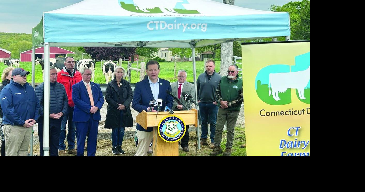 Millions in aid for Connecticut dairy farmers