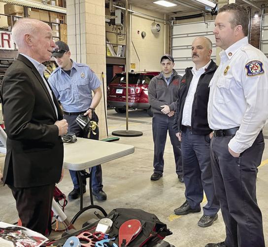Courtney visits Willimantic Fire Department News