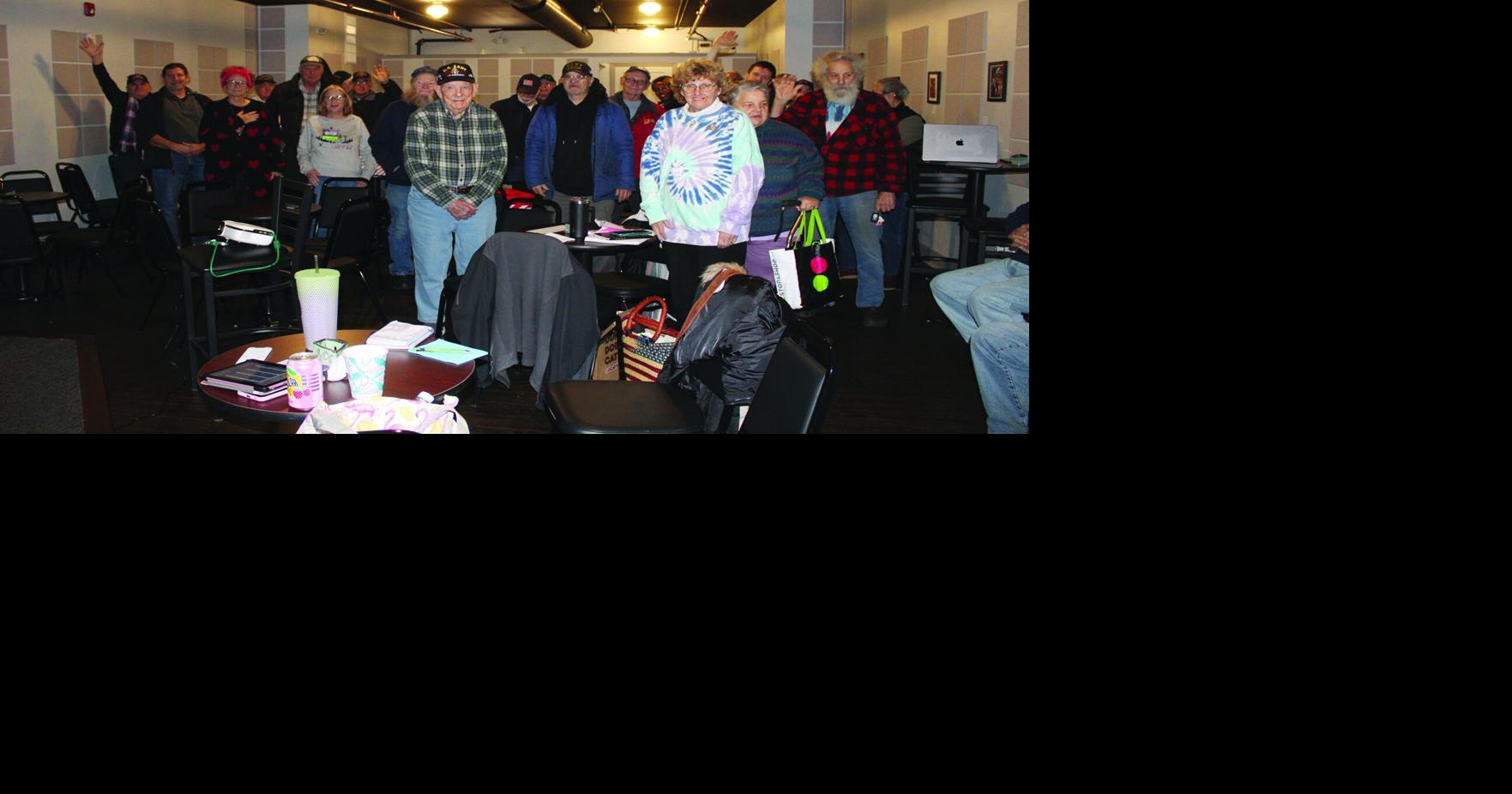 Veterans ring in new year in new place