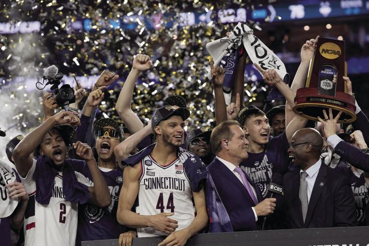 Victory parade, rally for UConn men News