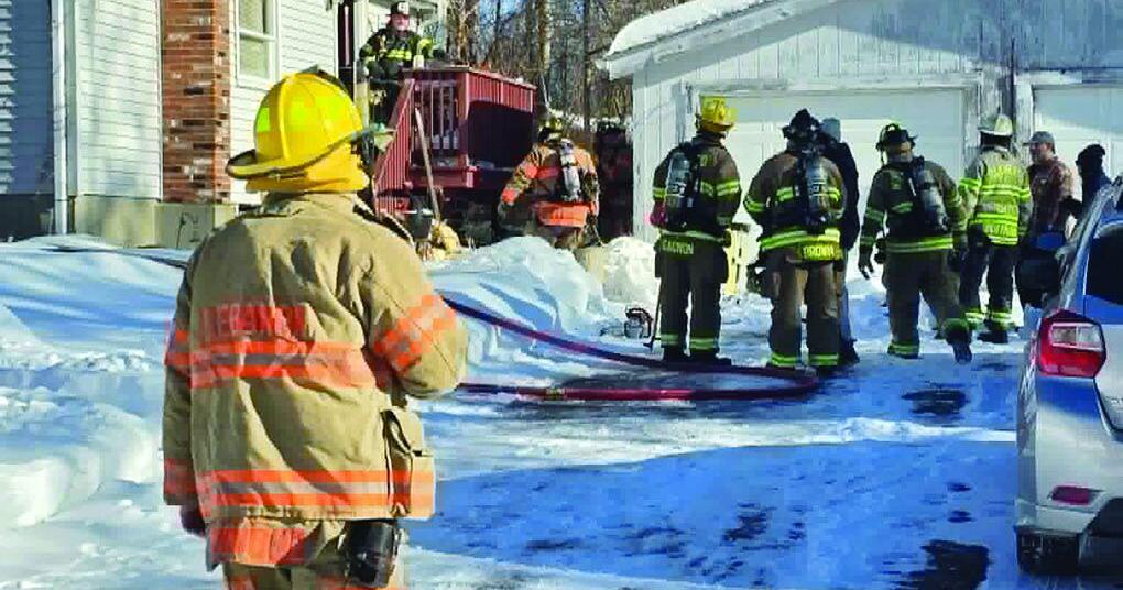 Lebanon VFD responds to chimney fire with extension