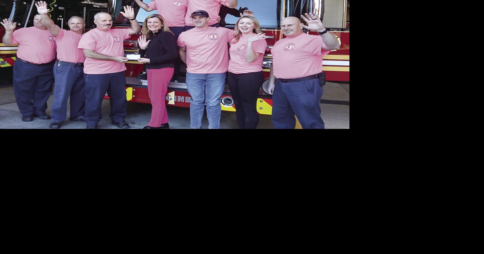 Firefighters go pink for charity | News | thechronicle.com