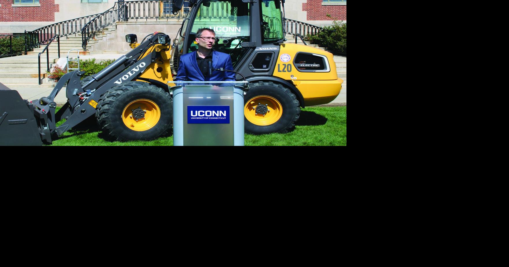 On The Cutting Edge: UConn School of Engineering gifted wheel loader