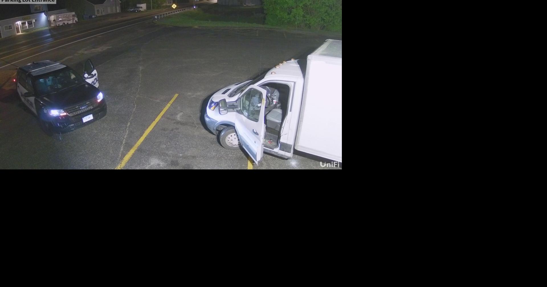 Surveillance Footage from the NAPA Auto Parts burglary this morning