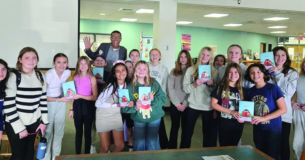 Coventry students explore storytelling with author visit