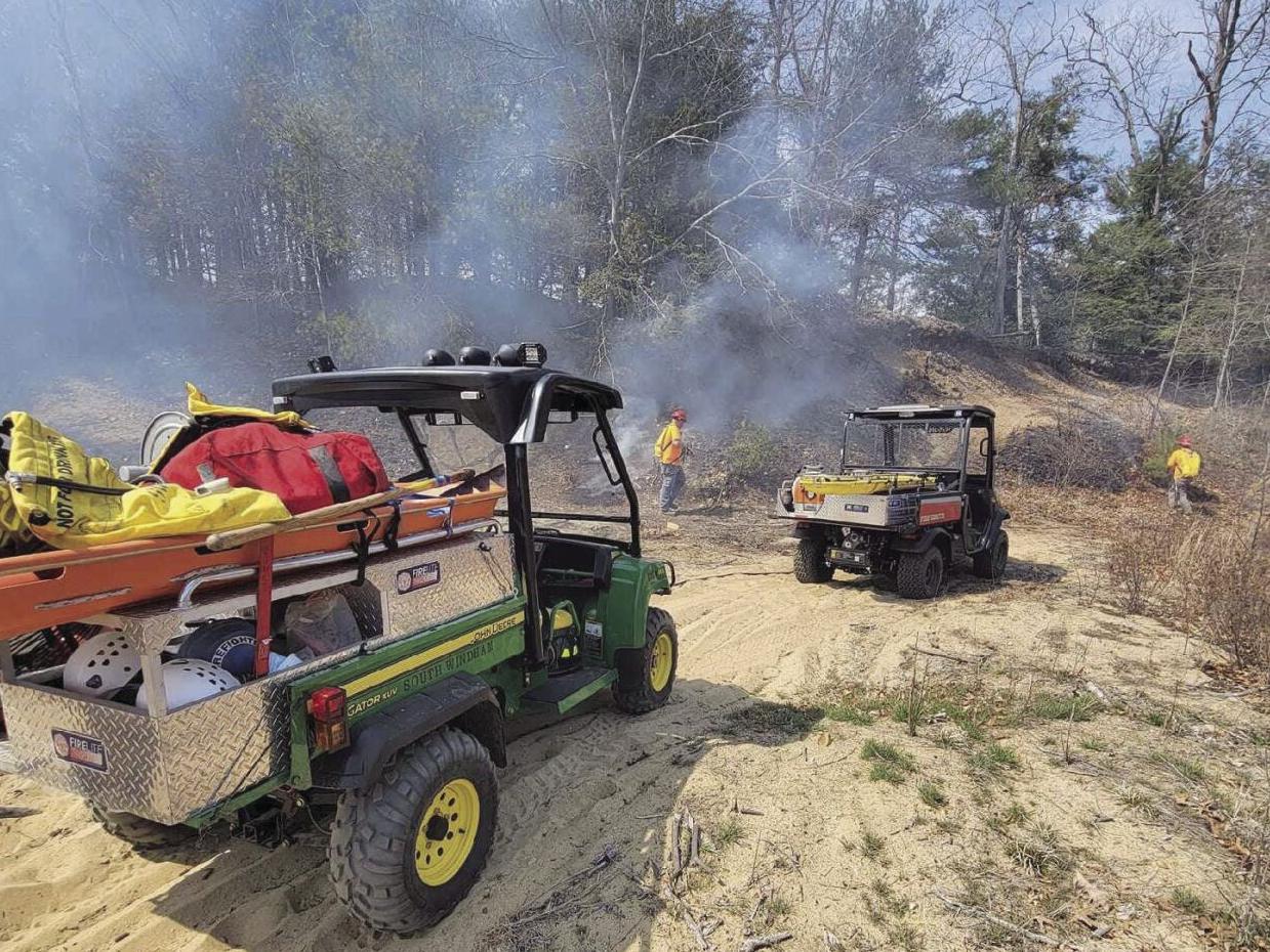 Firefighters continue to battle brush fire | News | thechronicle.com