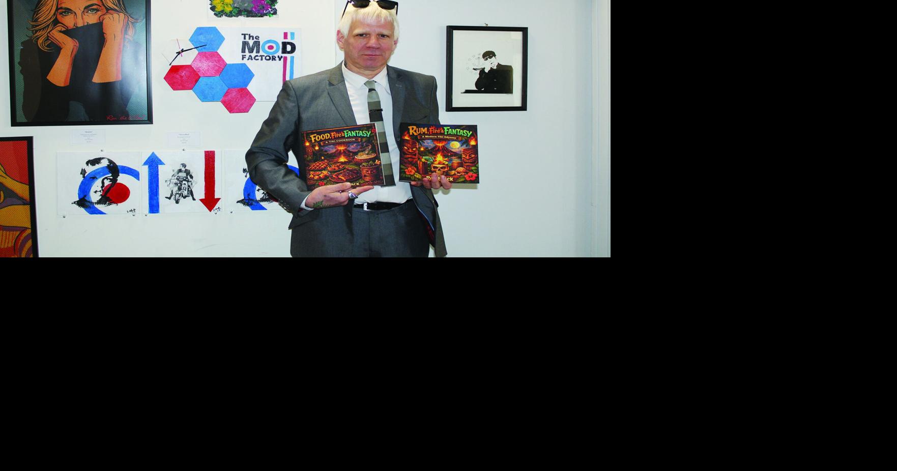 Local artist releases two books on Tiki passions
