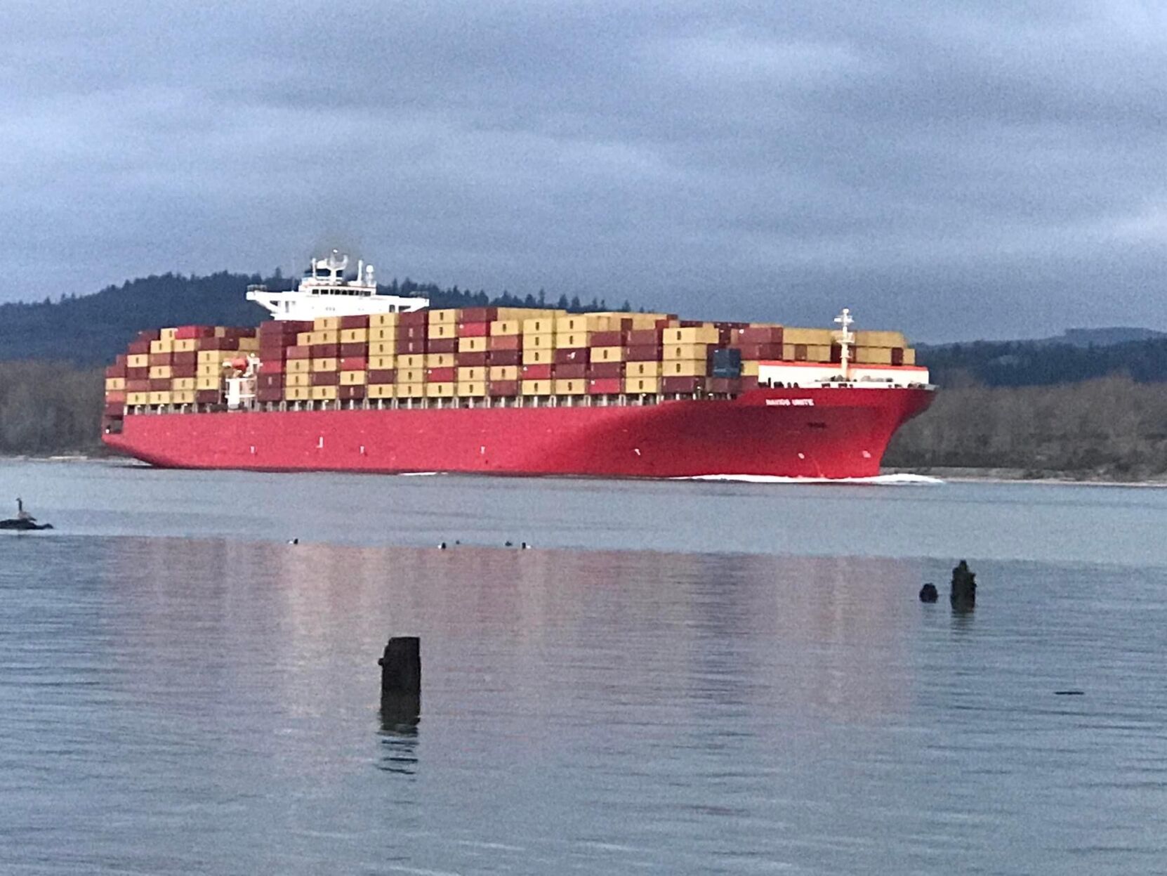 Trending / Larger than Noah's Ark: Big, big vessel on the Columbia