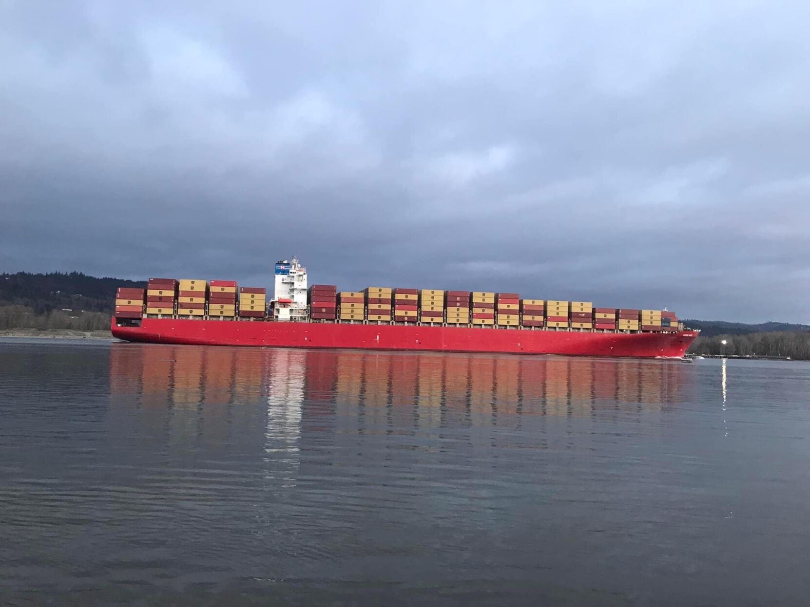 Trending / Larger than Noah's Ark: Big, big vessel on the Columbia