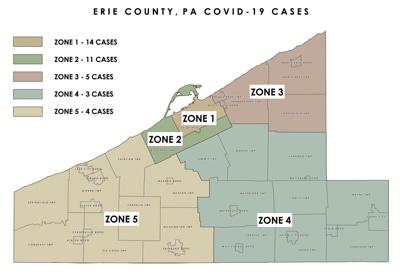 map of erie county ny covid cases Map Of Erie County Shows Covid 19 Cases By Area News Thecorryjournal Com map of erie county ny covid cases