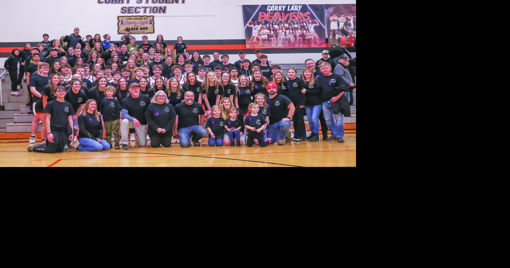 Charity night slam dunk