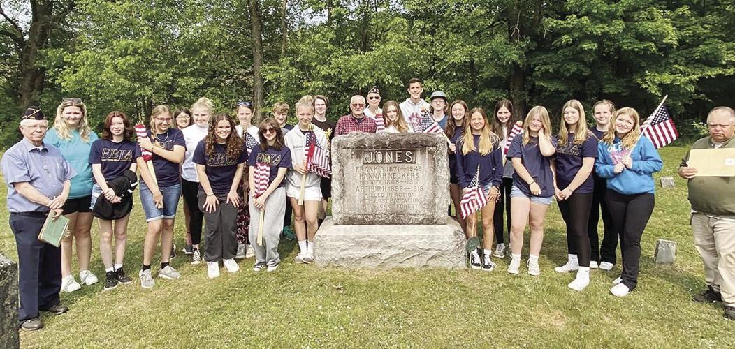 Clymer veterans join FBLA students in honoring fallen war heroes