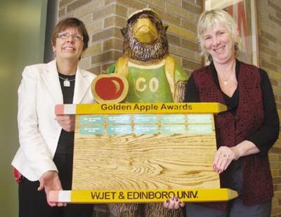 New plaques stem from Golden Apple winners 