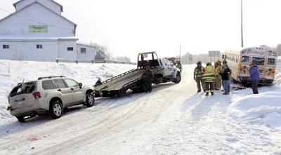 SUV, school bus collide on Route 6 | News | thecorryjournal.com