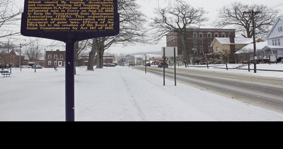 City of Corry historical building survey National Register