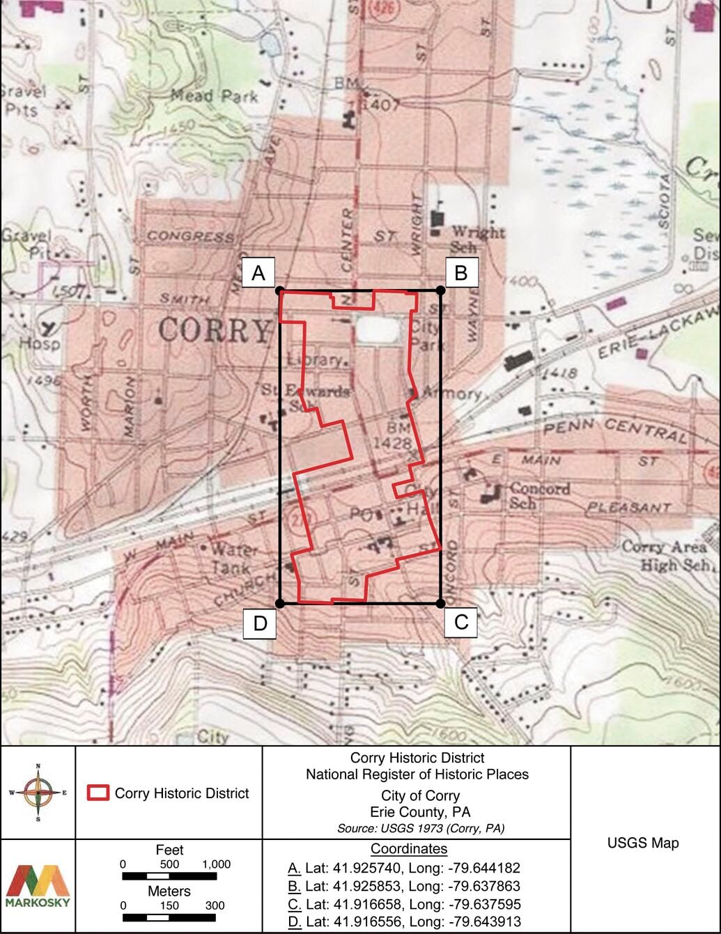 Downtown Corry Receives Historic District Title News 