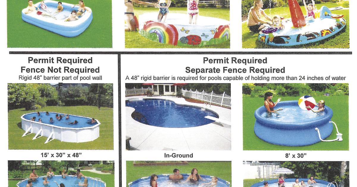 Some swimming pools in Corry require permits and fences | News ...