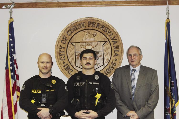 New Corry police officer sworn in News