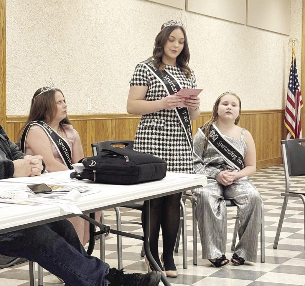 Spartansburg Fair Queen competes in Hershey News