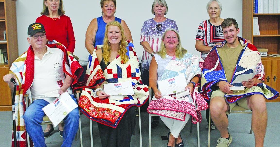 4 veterans honored with Quilts of Valor