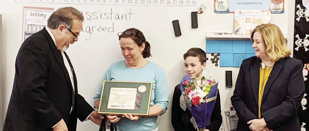 Corry Teacher Wins WJET Golden Apple Award | News | Thecorryjournal.com