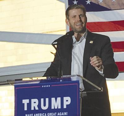 Eric Trump Takes Aim At Dems While Praising Dad S Presidential Work News Thecorryjournal Com