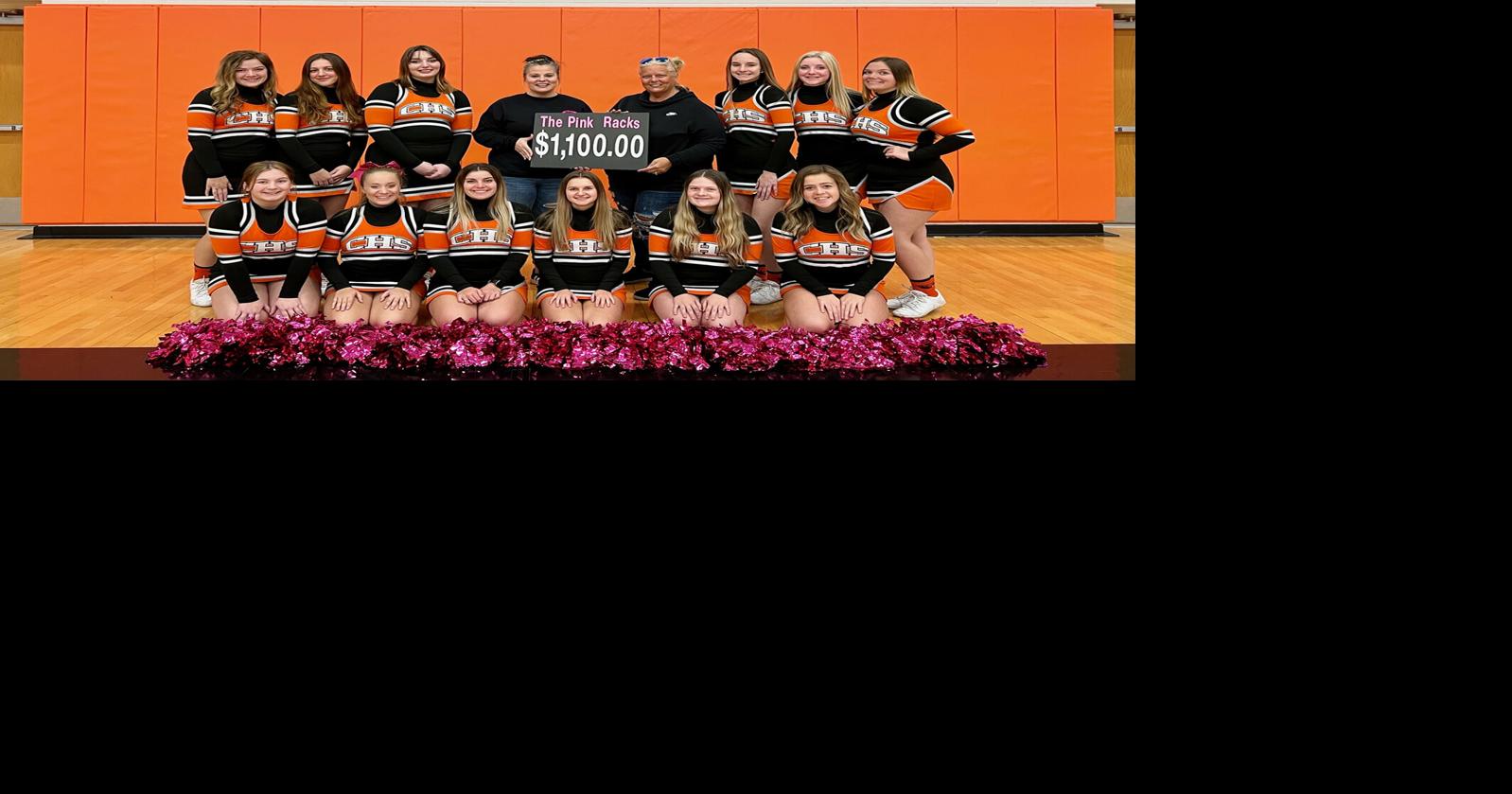 Corry cheerleaders raise 1,100 for Pink Racks News