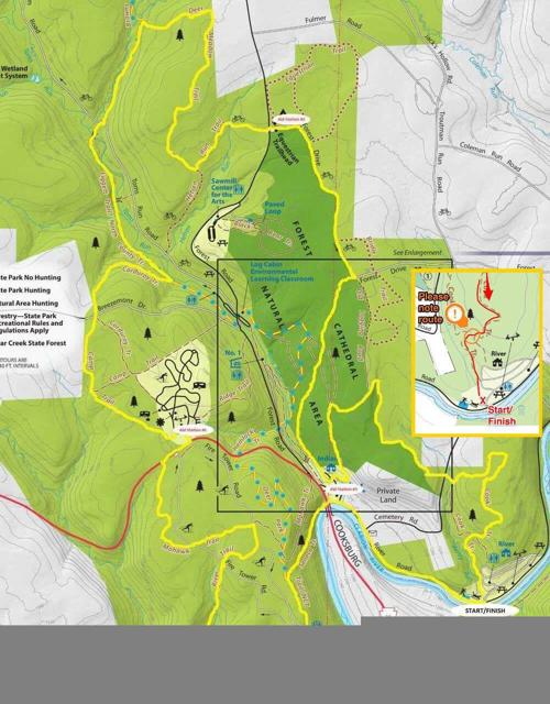 Cook Forest State Park Map