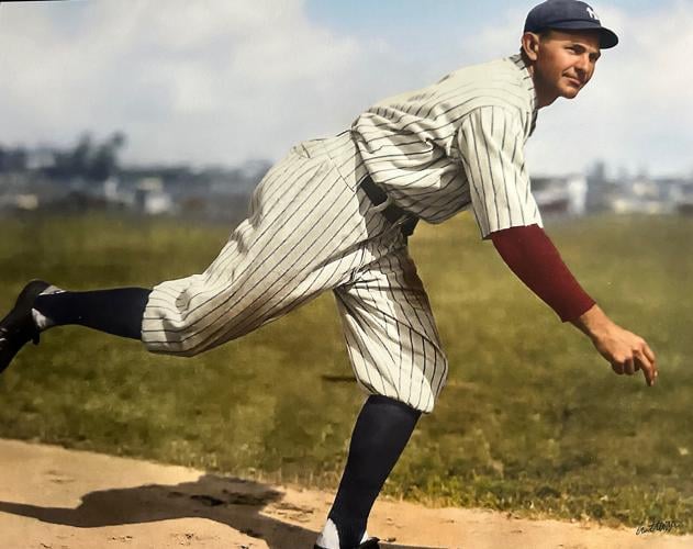 Babe Ruth 1919 Boston Red Sox 11 x 14 Colorized Print