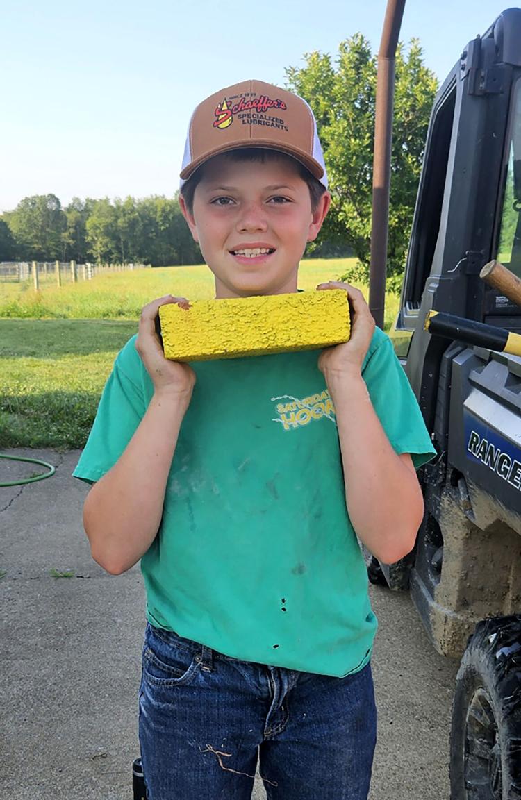 Boy creates hay bale scavenger hunt project at Jefferson County Fair ...