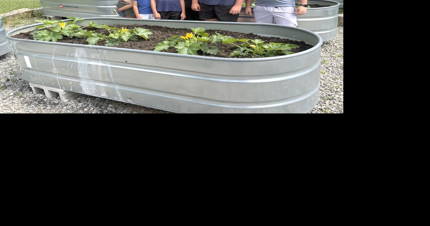 Community garden revitalized at Clarion Elementary