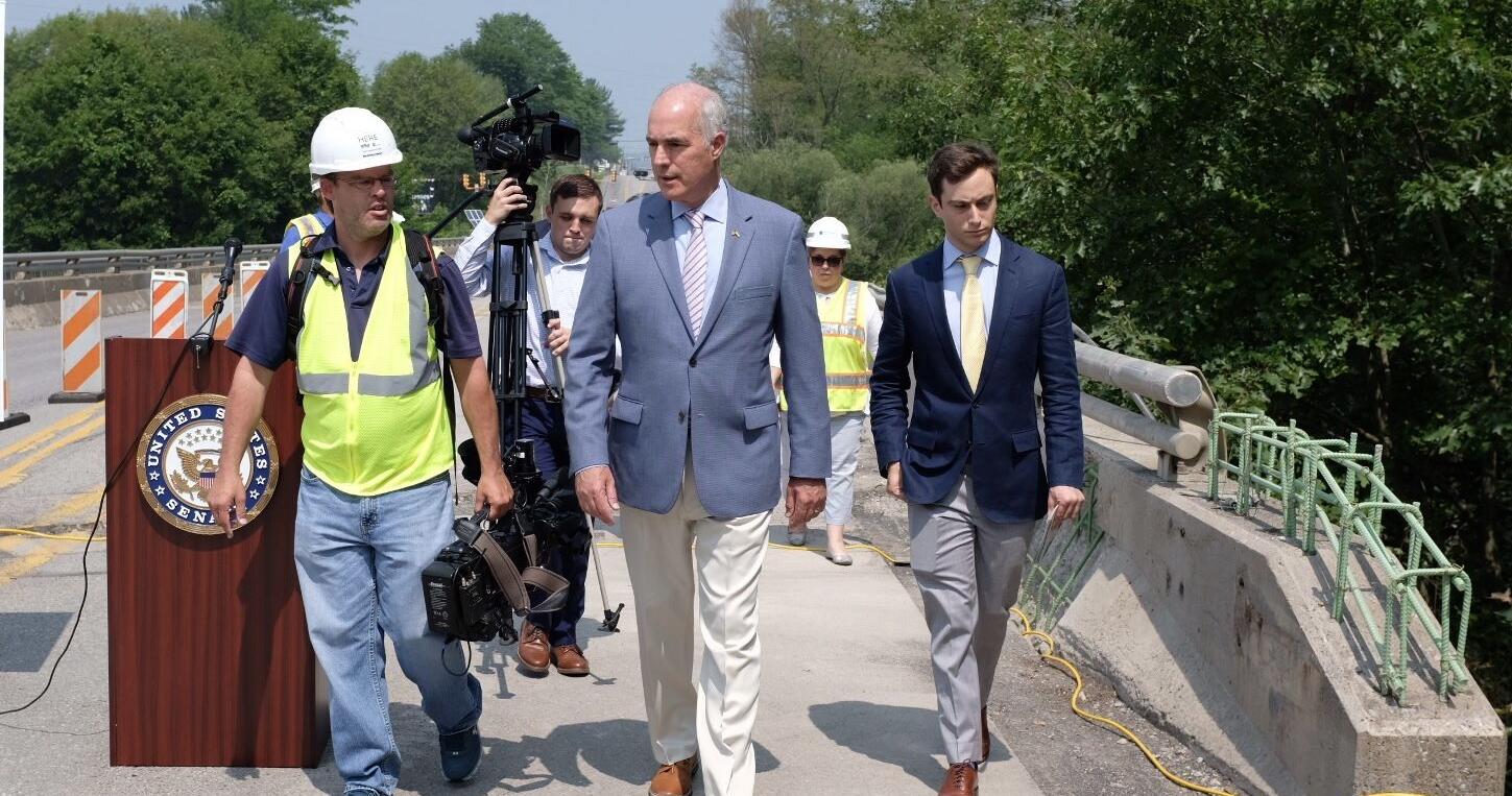 Bob Casey visits Clearfield to tout infrastructure law - Vimarsana News