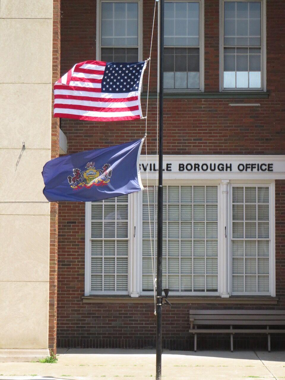 Reynoldsville Borough Council highlights new flags, staff members