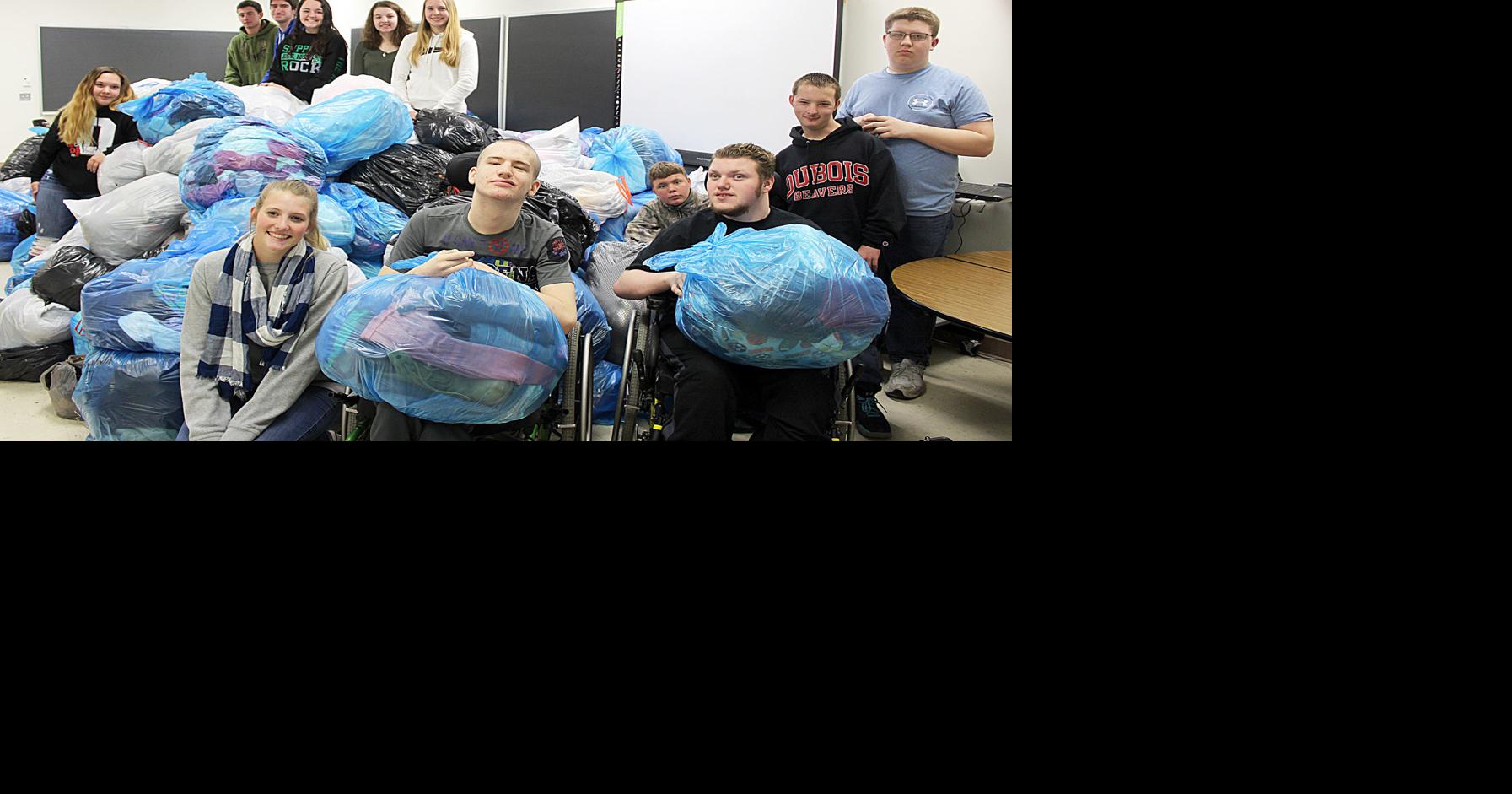 DAHS students collect clothes for Goodwill Challenge | News ...