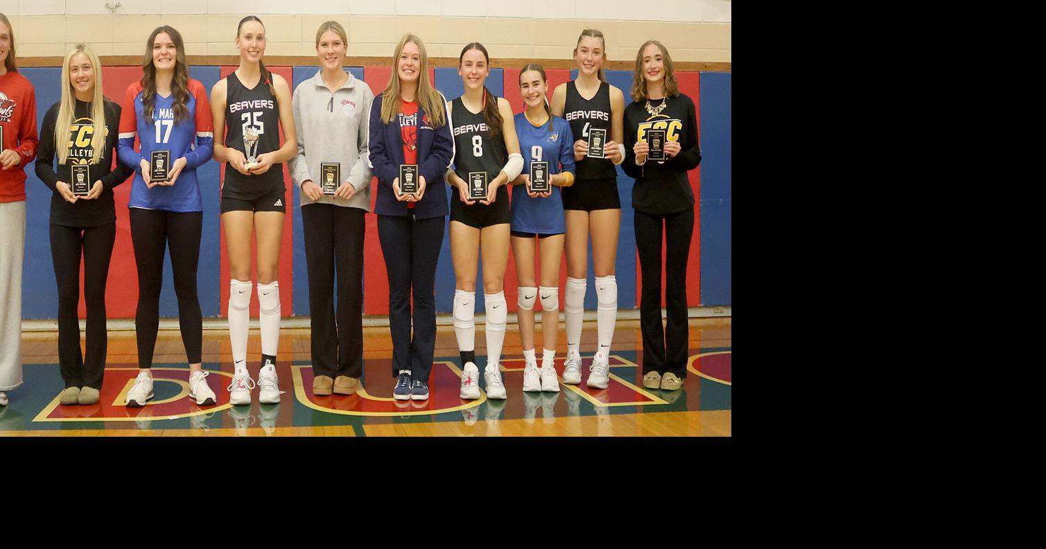 D9CL Volleyball All-Stars recognized | Sports | thecourierexpress.com