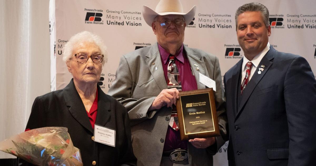 Elk County farmer honored with Distinguished Service to Agriculture ...