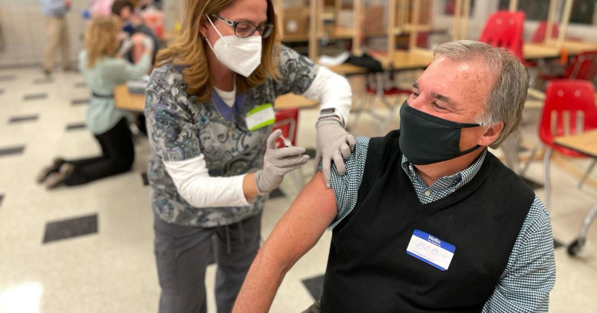 Brockway Area JuniorSenior High School vaccination site