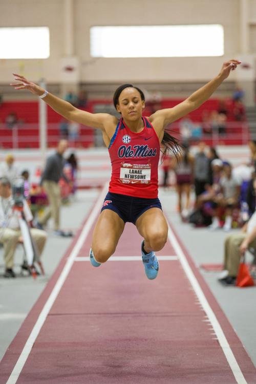 Lanae Newsome triple jump Ole Miss