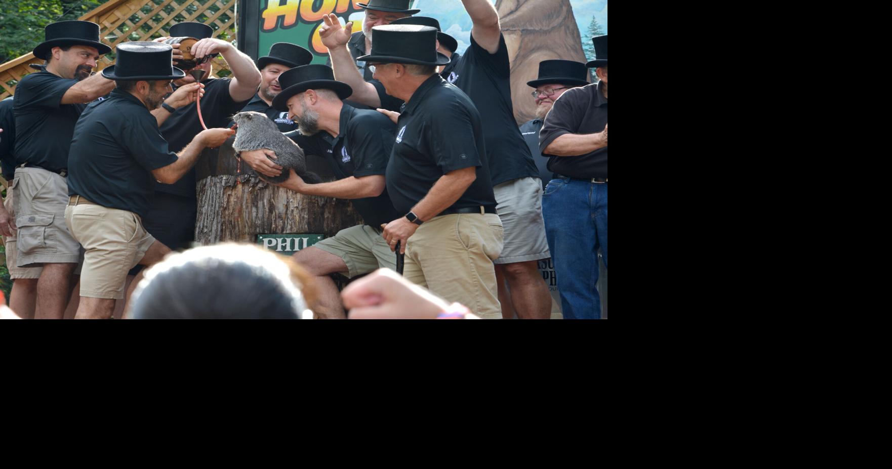 Punxsutawney Phil increases longevity with Elixir of Life at Groundhog ...