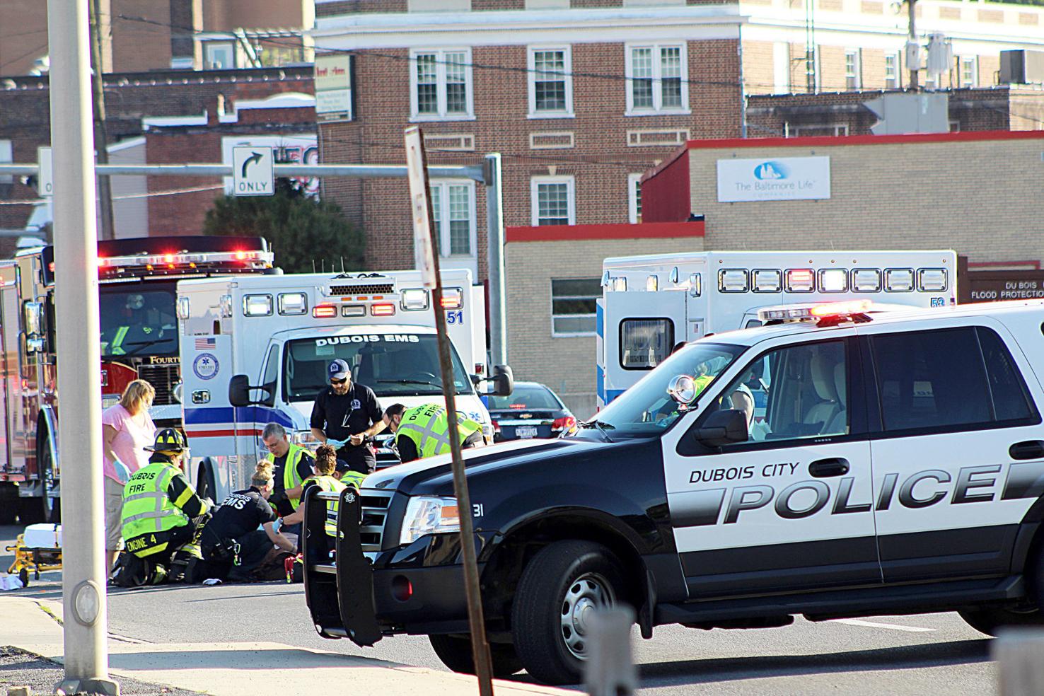 Motorcyclist injured in accident in DuBois TriCounty Sunday
