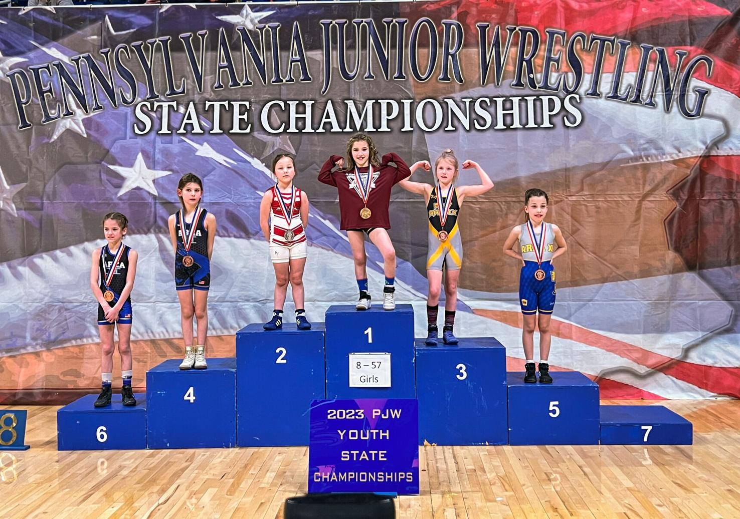 Marley Dixon of DuBois wrestles her way to pair of state titles | News