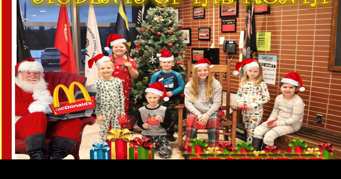 Brockway Elementary December Students of the Month Lifestyle