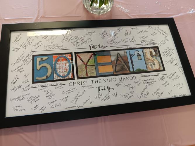 Christ the King Manor celebrates 50year anniversaries of two nursing