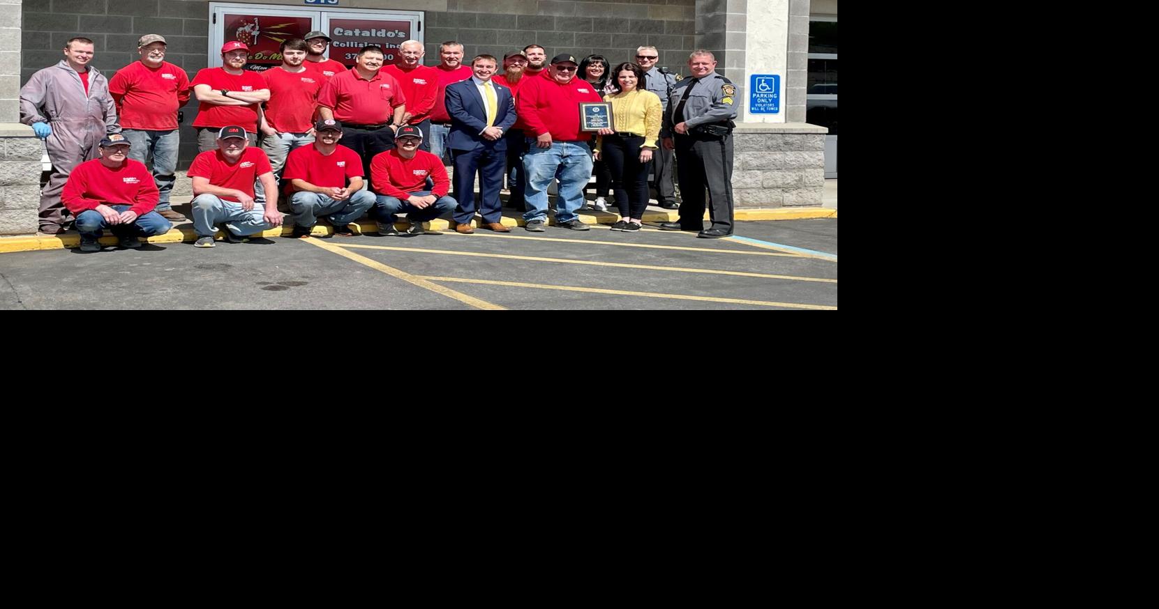Neeper, Cataldo's Collision honored for service in Clearfield County ...